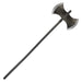 Halloween Double Headed Axe Prop | Party Accessories Decoration | Grey