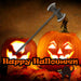 Halloween Double Headed Axe Prop | Party Accessories Decoration | Grey
