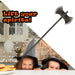 Halloween Double Headed Axe Prop | Party Accessories Decoration | Grey