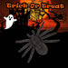 Halloween Furry 17cm Spider | Party Accessories Decoration | Black
