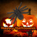 Halloween Furry 17cm Spider | Party Accessories Decoration | Black