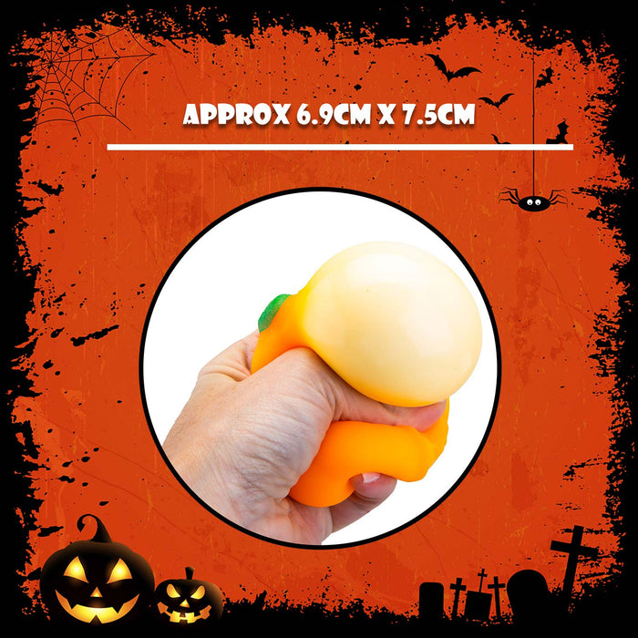 Halloween Squishy Pumpkins Toy Halloween Party, Trick or Treat 7cm Orange