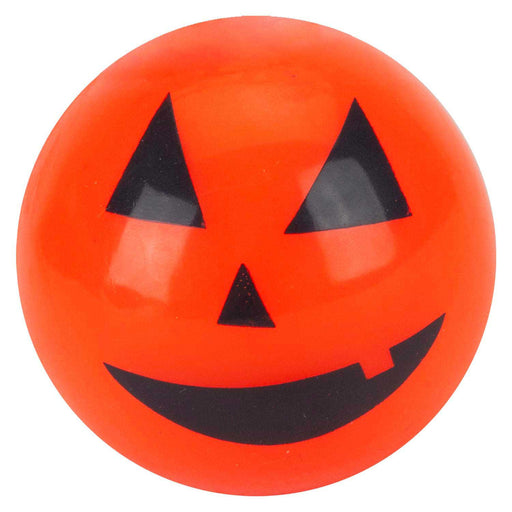 Pumpkin Light Up Ball Halloween Decoration 5cm x 5cm Orange X 1