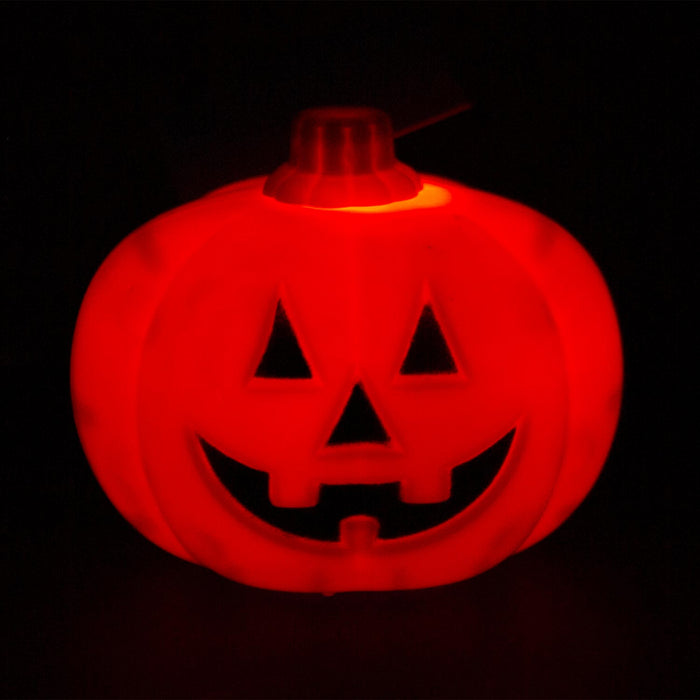 Halloween Flashing Light Up Mini Pumpkin | Party Decoration | Orange