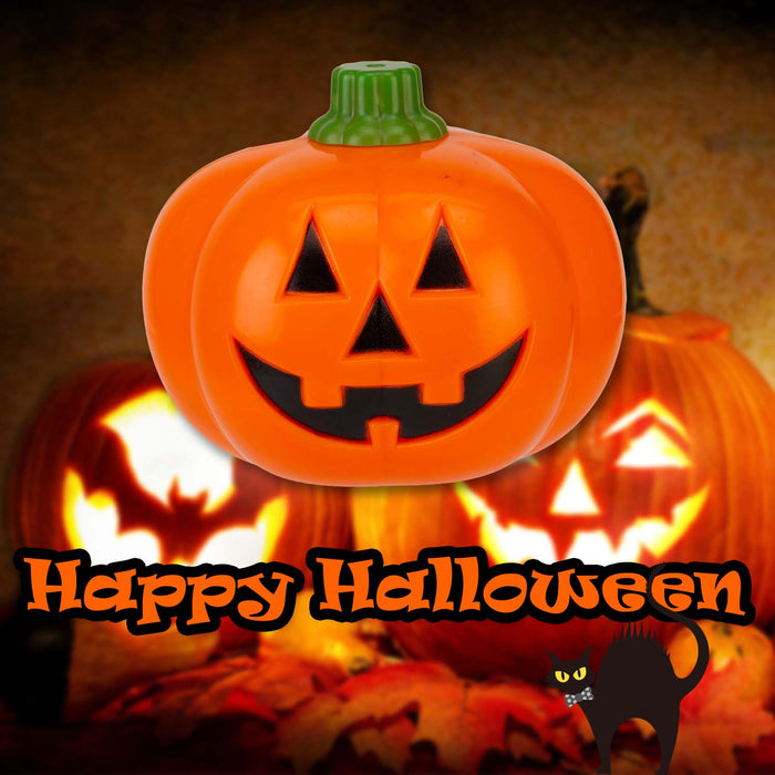 Halloween Flashing Light Up Mini Pumpkin | Party Decoration | Orange