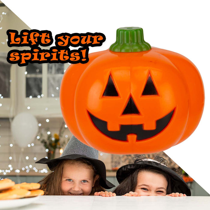 Halloween Flashing Light Up Mini Pumpkin | Party Decoration | Orange