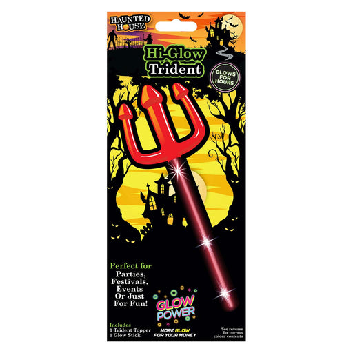 Glowing Trident Halloween Costume Accessory Party, Trick or Treat Red
