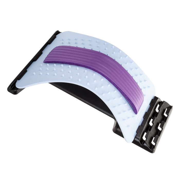 Back Stretcher /Posture Supporter Adjustable 38cm x 25cm White X 1