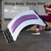 Back Stretcher /Posture Supporter Adjustable 38cm x 25cm White X 1