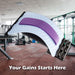 Back Stretcher /Posture Supporter Adjustable 38cm x 25cm White X 1