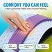 Back Stretcher /Posture Supporter Adjustable 38cm x 25cm White X 1