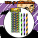 Halloween Paper Straws 50 Pack Trick or Treat Party Pack of 50 MultiColour