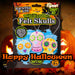 Halloween Skulls Felt Weaving Craft Kit Trick or Treat Party