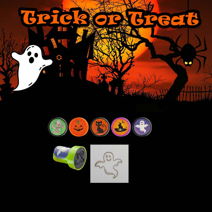 Halloween Mini Stampers Spooky Designs Party Pack of