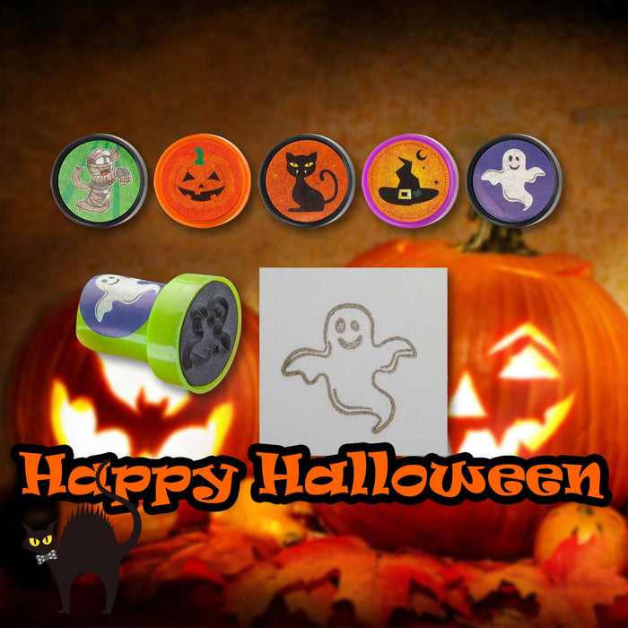 Halloween Mini Stampers Spooky Designs Party Pack of