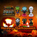 Halloween Solar Wobbler Decoration 1 Piece Mystery Bag Multicolour