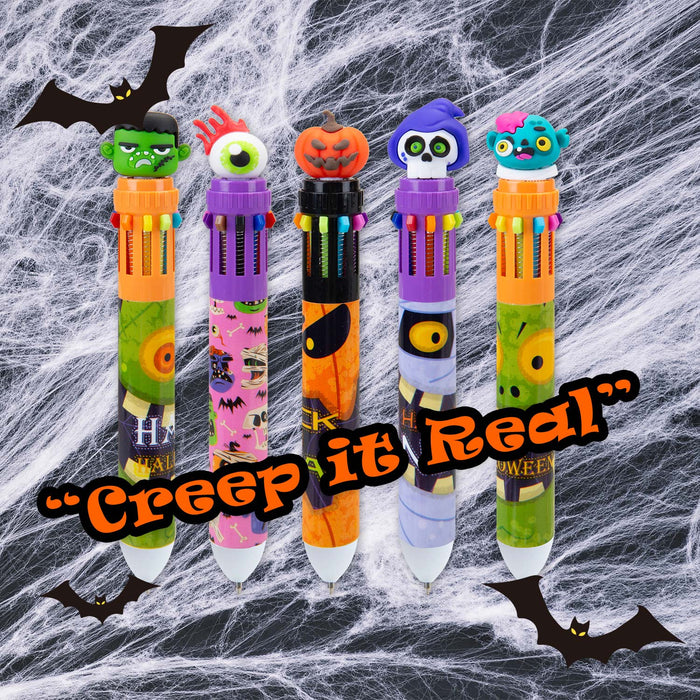 Halloween Pens Spooky Designs, 1 Piece Mystery Bag  MultiColour