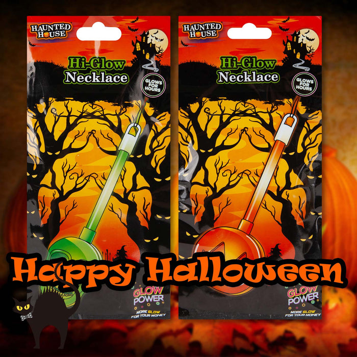Halloween Glow Stick Necklace Pendant 1 Piece Mystery Bag Multicolour