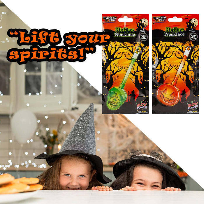 Halloween Glow Stick Necklace Pendant 1 Piece Mystery Bag Party 15cm Multicolour
