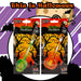 Halloween Glow Stick Necklace Pendant 1 Piece Mystery Bag Party 15cm Multicolour