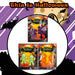 Halloween Glow Stick Necklace Pumpkin-Skull-Bat-1 Piece Mystery Bag Party MultiColour