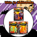Halloween Glow Stick Necklace Pumpkin-Skull-Bat-1 Piece Mystery Bag Party Multicolour