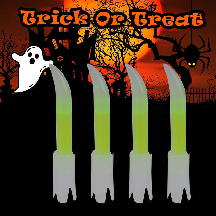 Halloween Green Glow Fingers | Party Accessories Decoration | Green