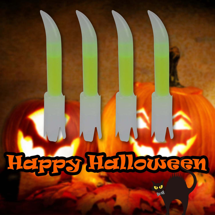 Halloween Green Glow Fingers | Party Accessories Decoration | Green