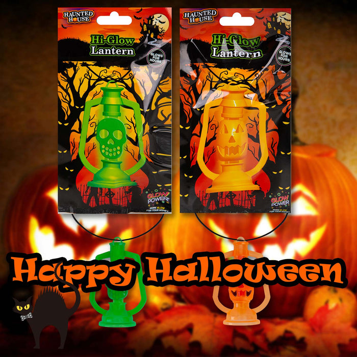 Halloween Glow LanternLanyard, 1 Piece Mystery Bag MultiColour