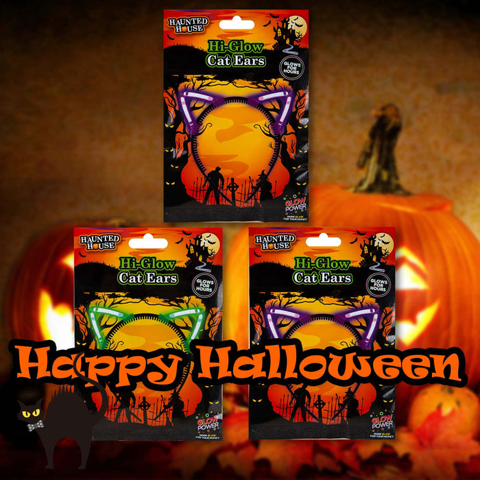 Halloween Glow Stick Cat Ears1 Piece Mystery Bag Multicolour