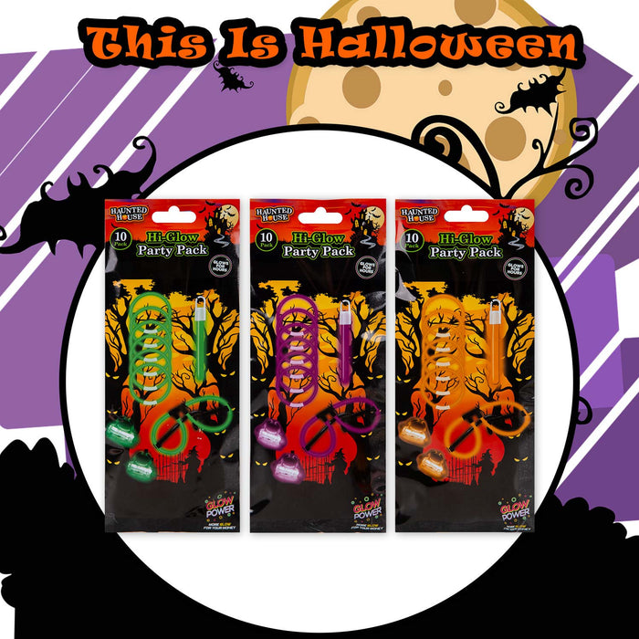 Halloween Glow Stick Party Pack 1 Piece Mystery Bag Trick or Treat Party MultiColour