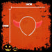 Glowing Devil Horn Headband Halloween Fancy Dress 13cm x 14cm Red X 1