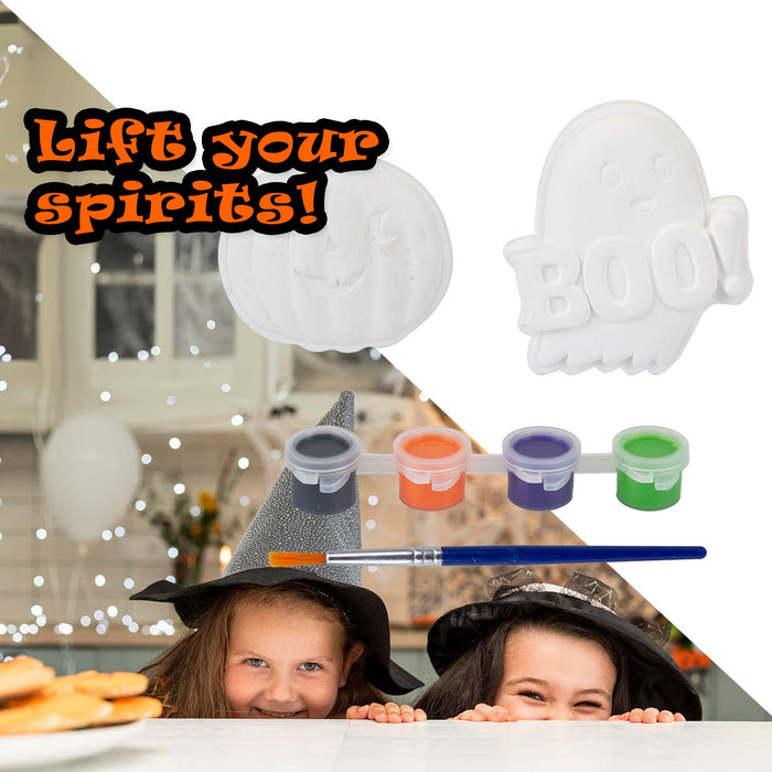 Halloween Paint Your Own Decorations | Party Decoration | 2 Pack