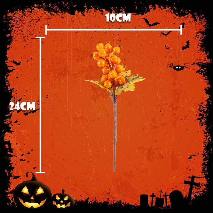 Halloween Autumn Berry Pick Decoration | Party Decoration | Orange