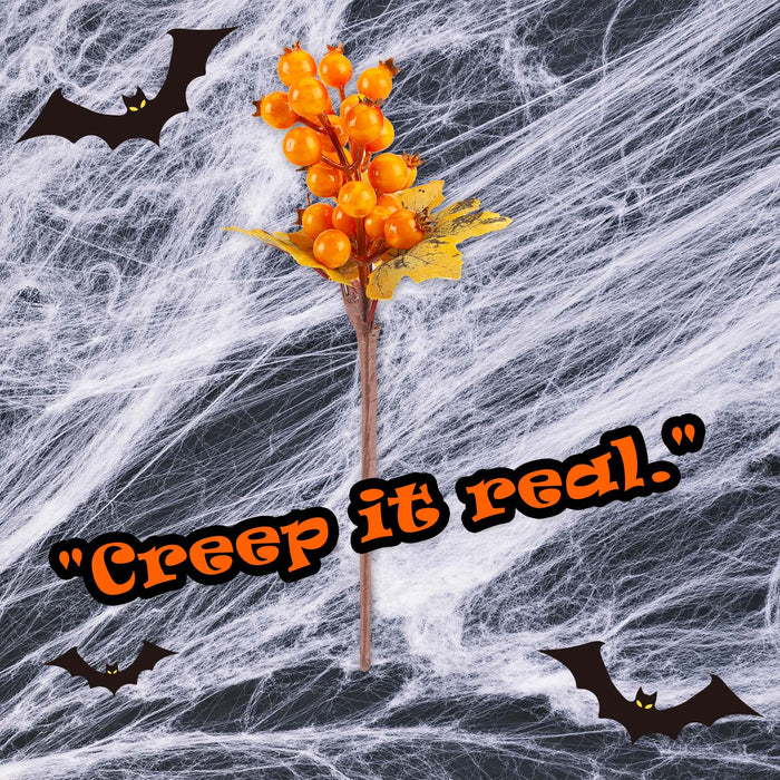 Halloween Autumn Berry Pick Decoration | Party Decoration | Orange