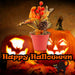 Halloween Autumn Berry & Leaf Floral Decoration | Accessories | Orange