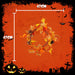 Halloween Large Floral Pumpkin Garland | Party Decoration | Orange