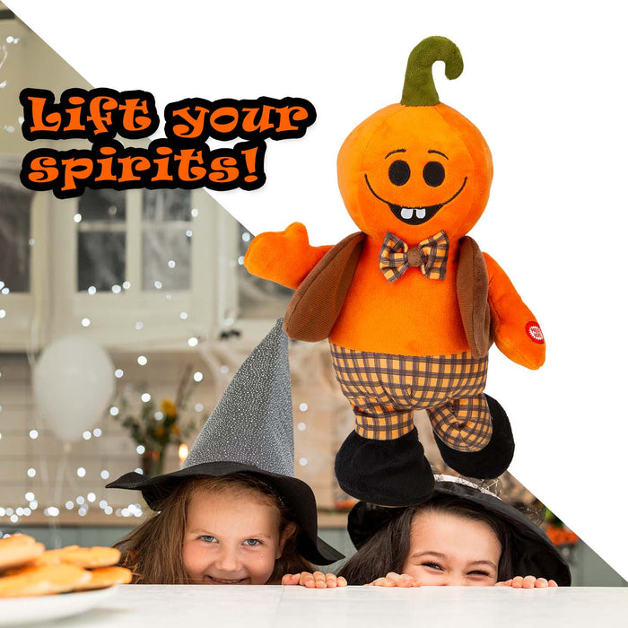 Halloween Animated Spinning Pumpkin | Party Decoration | Orange