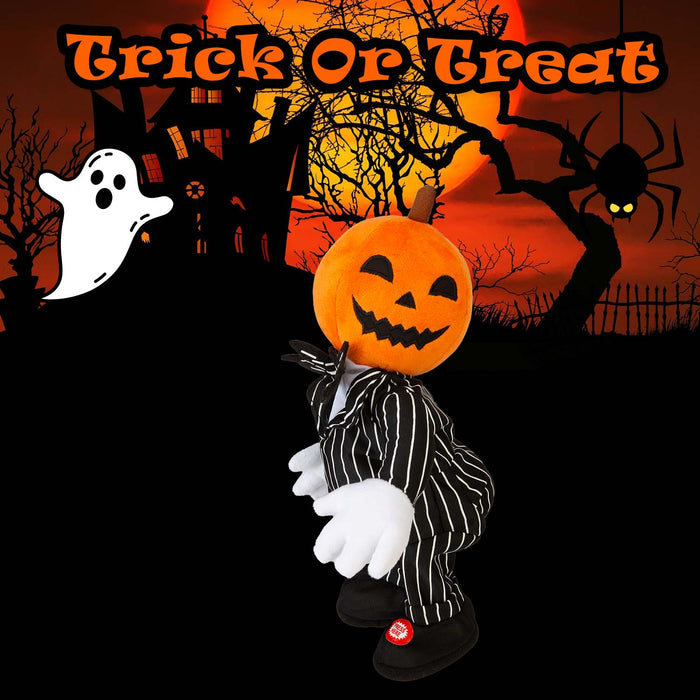 Halloween Animated Ass Shaking Pumpkin | Party Decoration | Orange