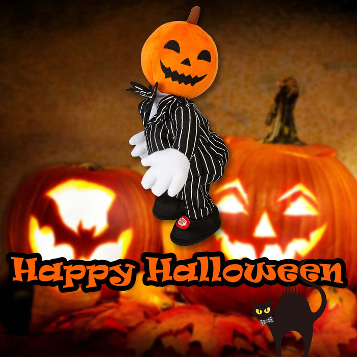 Halloween Animated Ass Shaking Pumpkin | Party Decoration | Orange