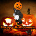 Halloween Animated Ass Shaking Pumpkin | Party Decoration | Orange