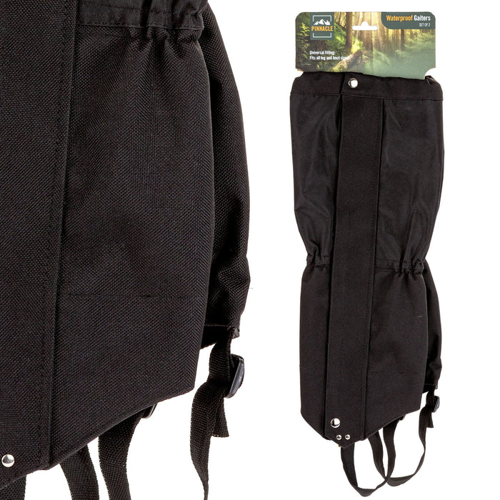 Unisex L/XL Waterproof Gaiters - Pinnacle