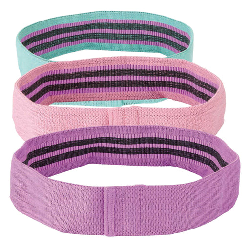 Pursuit Fitness - Assorted Yoga Resistance Bands (3 Pack)