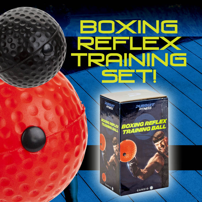 Boxing Reflex Training Ball Elastic Headband Ball Cardio Activity