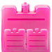 Cooler Ice Block | Cool Pack Food Storage | 3 Pack Berry Pink