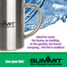 Stainless Steel Mug 450ml Travel Commuting Flask