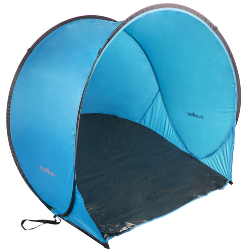 Blue Pop-Up Beach Shelter Ocean Shade - Outdoor Leisure