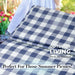 Navy Oxford Picnic Blanket - Waterproof Gingham - Summit