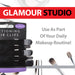 Black Hair Sectioning Clips Styling Tools- Glamour Studio (5 Pack)