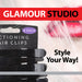 Black Hair Sectioning Clips Styling Tools- Glamour Studio (5 Pack)